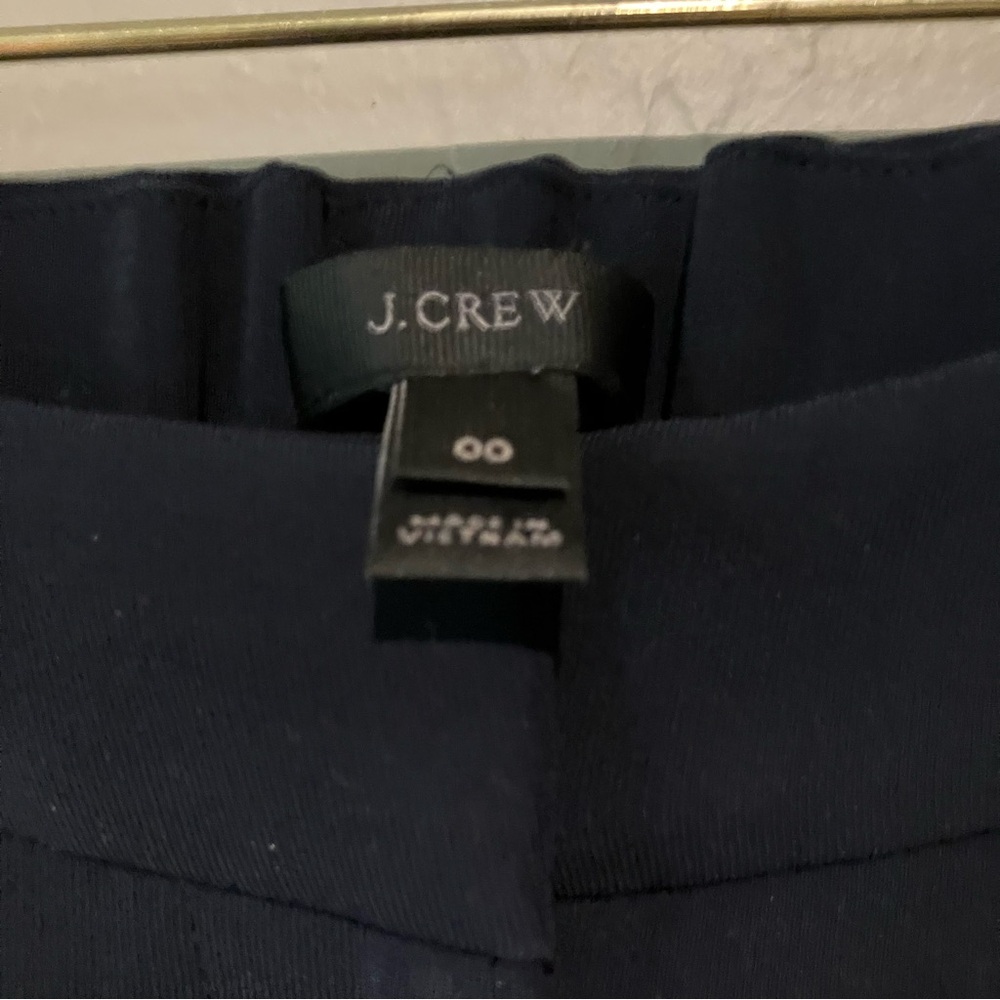J. Crew Women's Black Dress Pants Size 00 - Picture 7 of 12